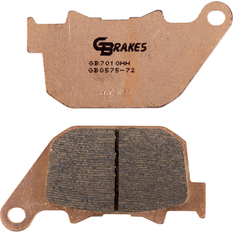 Gbrakes Brake Pad - GB0575-72 For Harley Sportster 2009-2013