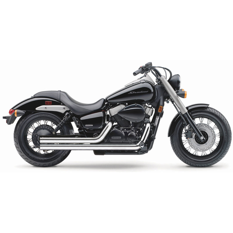 Cobra Streetrod 2-Into-2 Exhaust System - 1724T Honda VT750DC Shadow Spirit 2001-2006