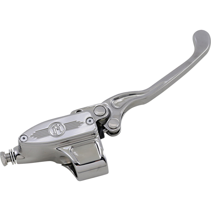 Performance Machine (pm) Contour Lever Assembly - 0062-2910-CH For Harley Motorcycles 1996-2013