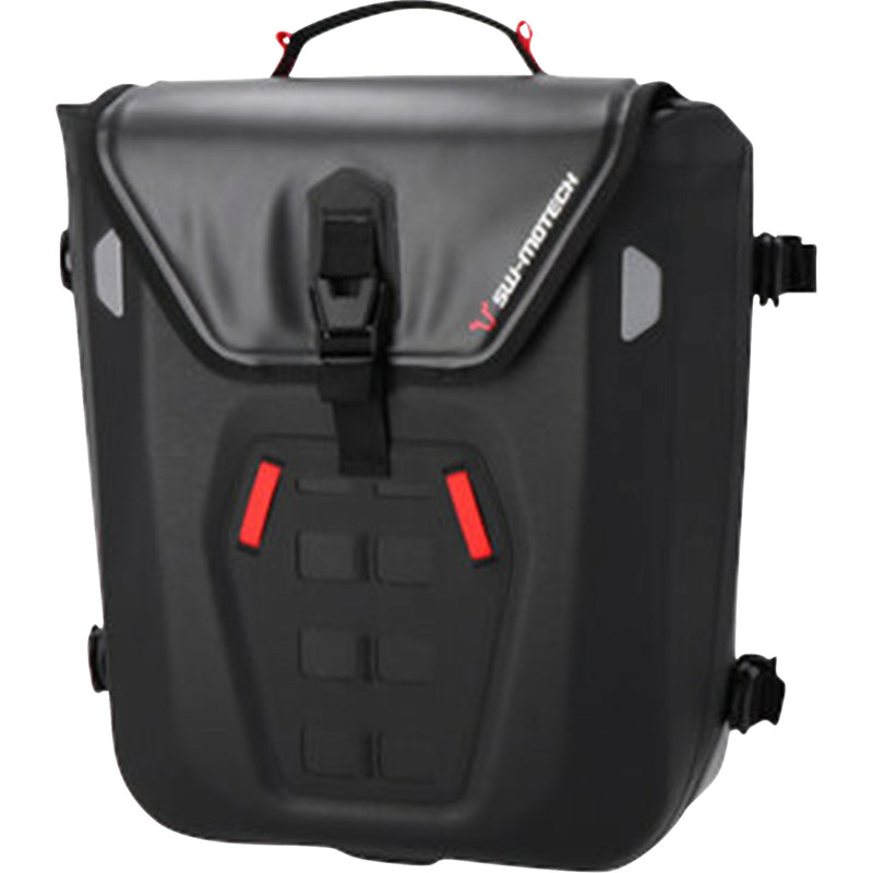 SW-MOTECH 3501-1949 BC.SYS.00.005.12000R SysBag with Adapter Plate SysBag Waterproof Side Bag - Medium - 17 to 23 Liter - with Right Adapter Plate