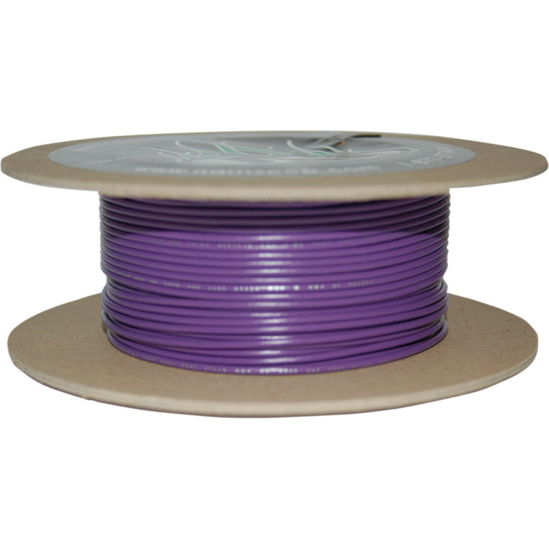 NAMZ 2120-0614 NWR-7-100 OEM Color Wire Spool 100' Wire Spool - 18 Gauge - Violet