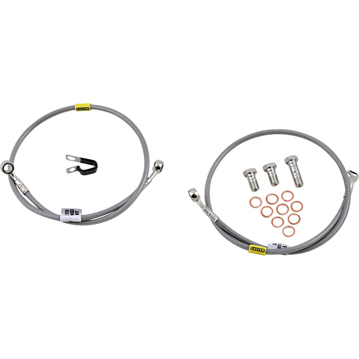 GALFER 1741-5933 FK003D280-2 Brake Line Kit Brake Line - Stainless Steel
