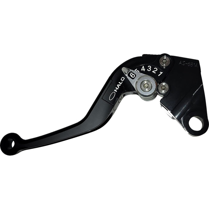 DRIVEN RACING 0613-2130 DFL-AS-681A Halo Adjustable & Folding Clutch Lever Clutch Lever - Halo