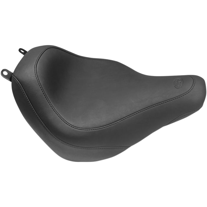 MUSTANG 0802-1100 75882 Wide Tripper™ Solo Seat - without Backrest - Smooth - Black