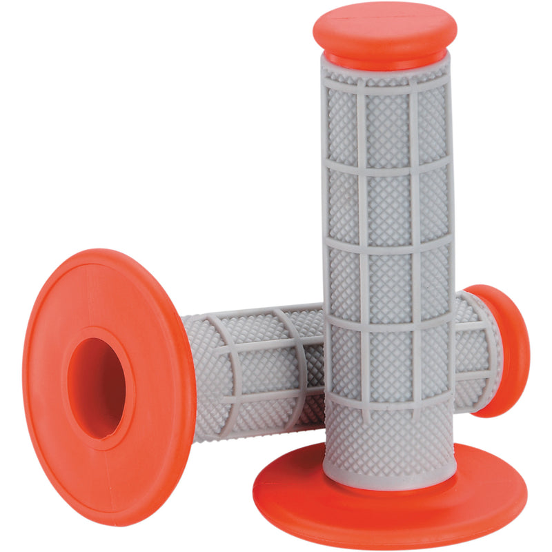 MOOSE OFFROAD 0630-1834 1MG0715-ERM Qualifier Grips Grips - Qualifier - Half Waffle - Red