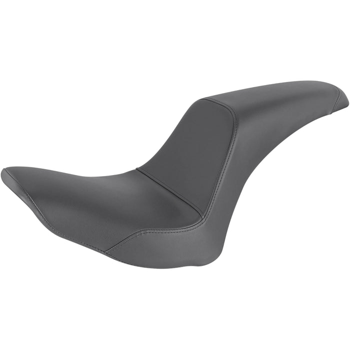 SADDLEMEN 0802-0583 800-23-047 Profiler™ Seat - Black - Smooth - FLSTC '06-'17