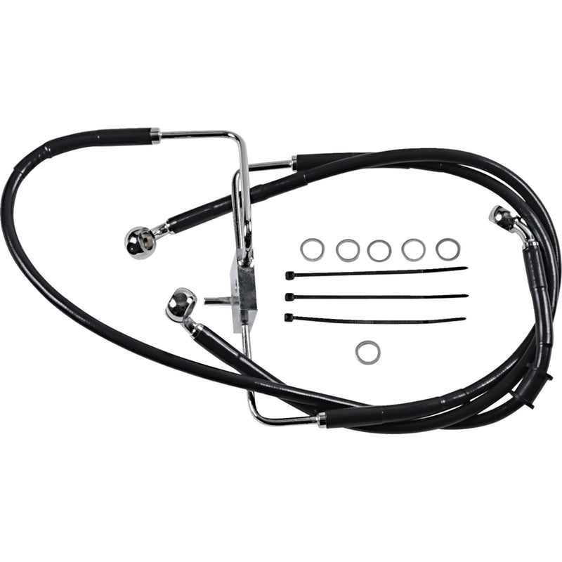 Drag Specialties Brake Line - 1741-5855 For Harley 1200 Roadster 2016-2020