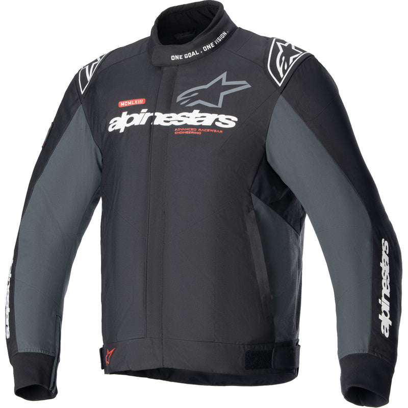 ALPINESTARS Monza Sport Jacket Black/Tar - Gray