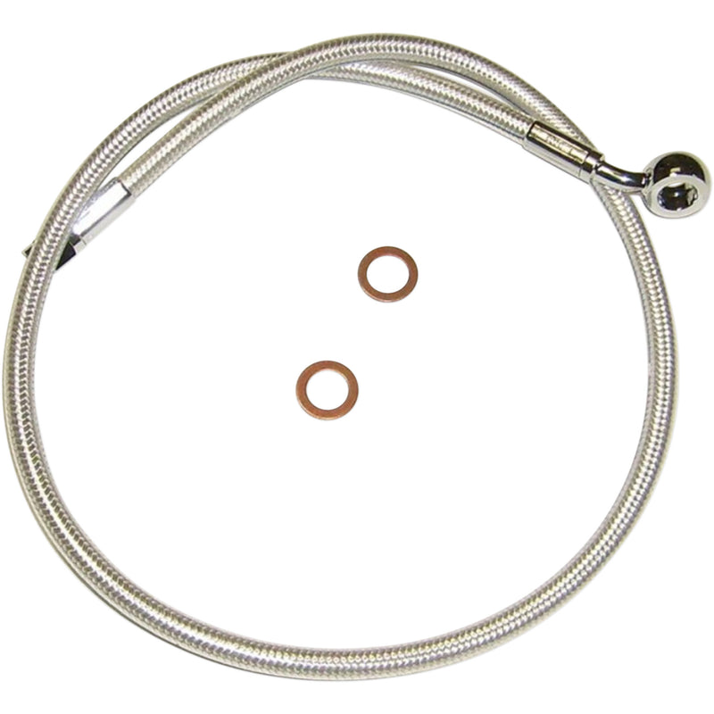 Magnum Shielding Designer Series ABS-Specific Upper Brake Line Kit 10mm-35° 23" Sterling Chromite II - AS37123