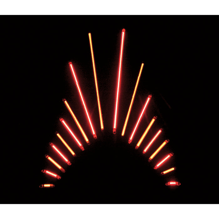 CUSTOM DYNAMICS 2040-0922 TF100RR TruFLEX® Flexible LED Strip TruFLEX® LED Strip - 12.8" - Red/Red