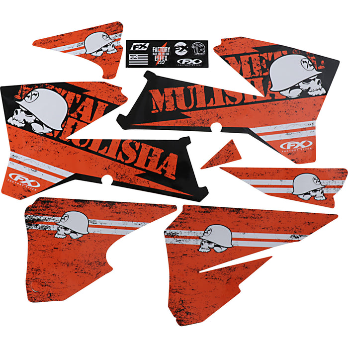FACTORY EFFEX 4302-6079 23-11522 Metal Mulisha Graphics Kit Metal Mulisha Graphic Kit - KTM