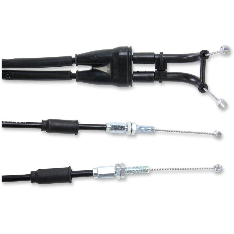 MOOSE OFFROAD 0650-1214 45-1044 Black Vinyl Throttle Cable Throttle Cable - KTM