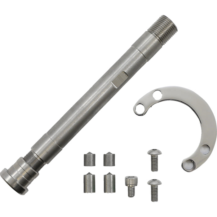 ACCUTRONIX 2406-7417 TWR741-ESC 41 mm Raked Triple Tree Triple Tree - 41 mm - Chrome - Raked 7° - Elite Smooth