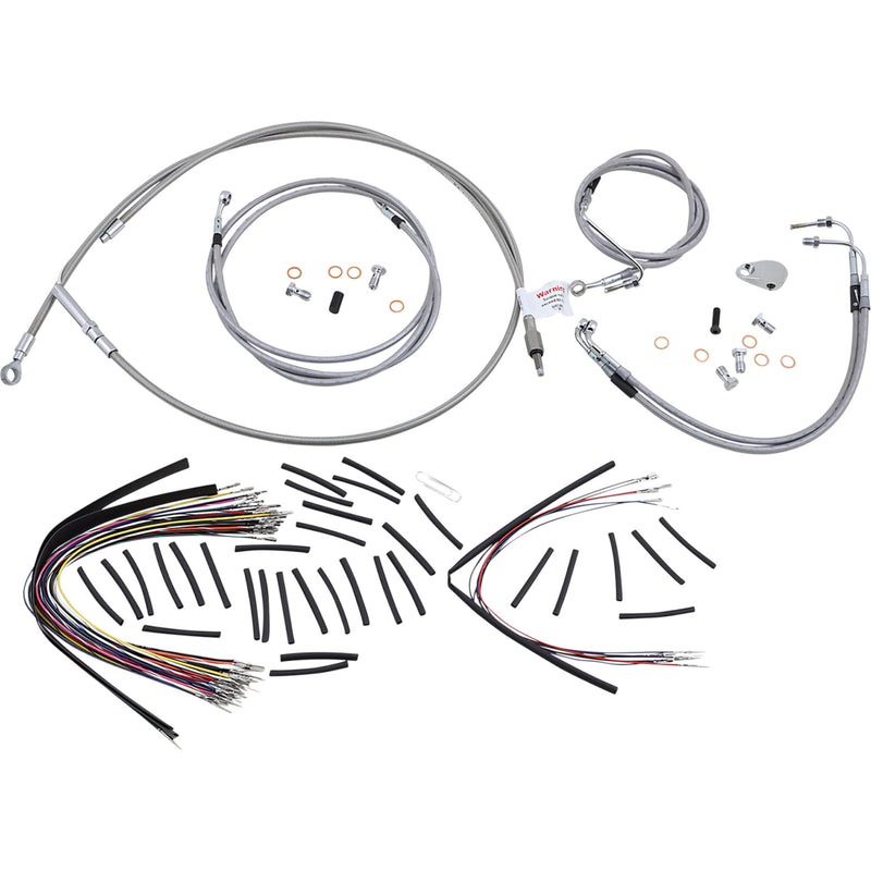 Burly Brand Complete Cable Kit - B30-1096 For Harley Touring 2008-2013
