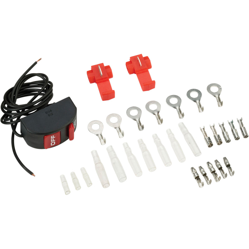 MOOSE OFFROAD 0616-0233 688-8101 Universal On/Off Flat Mount Toggle Switch Switch - On/Off - Flat Mount