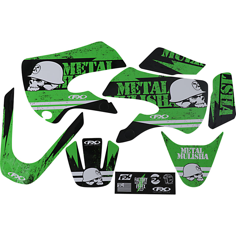 Factory Effex 2020 Graphic Kit - 23-11110 Kawasaki 110 2002-2009