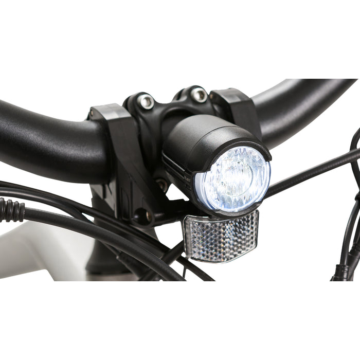 IGO ELECTRIC BIKES 4901-0017 100-222-000 Discovery LS E-Bike Discovery Yorkville LS E-Bike - Platinum - Hybrid