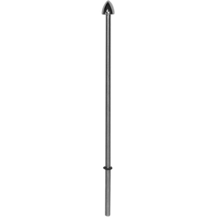 PRO PAD 0521-0028 POLE-13 Stainless Steel Flag Pole Flag Pole - 13"