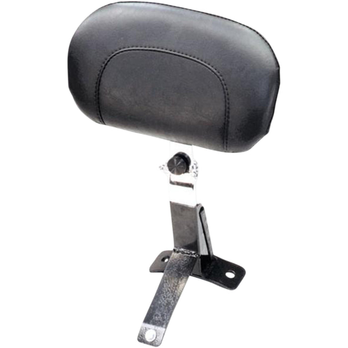 MUSTANG 0822-0128 79611 Driver Backrest Kit - Smooth - Black - Studded