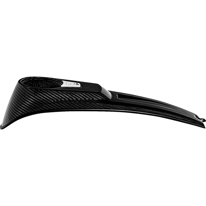 SADDLEMEN 2201-0302 CF-822-29-001 Carbon Fiber Dash Panel For Touring Models Dash Panel - Center Fill - Carbon Fiber/Gloss