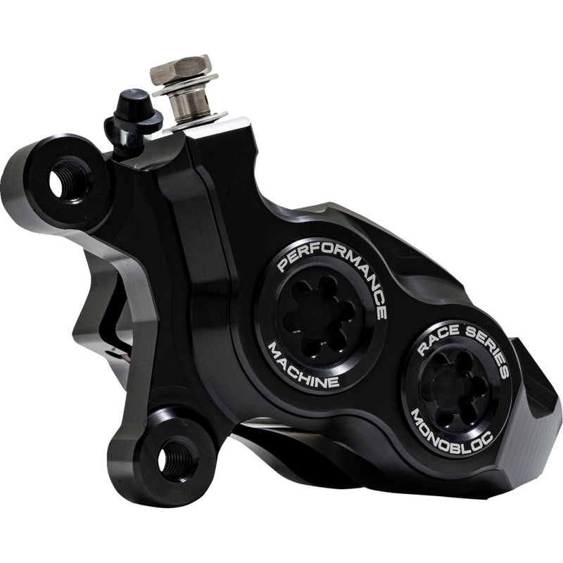 Performance Machine (pm) Brake Caliper - 0053-2957-MB For Harley Motorcycles 2006-2024