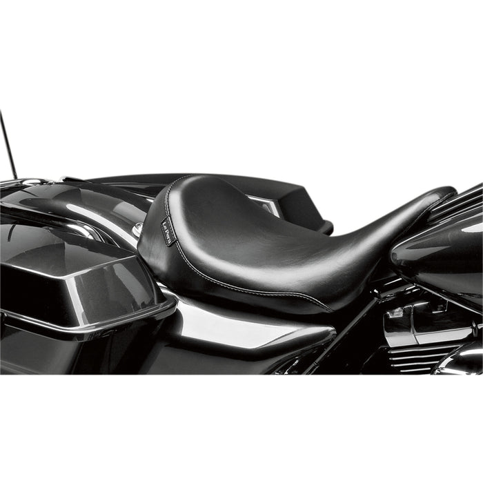 LE PERA 0801-0580 LK-857 Silhouette Solo Seat - Smooth - Black - FL '08-'23