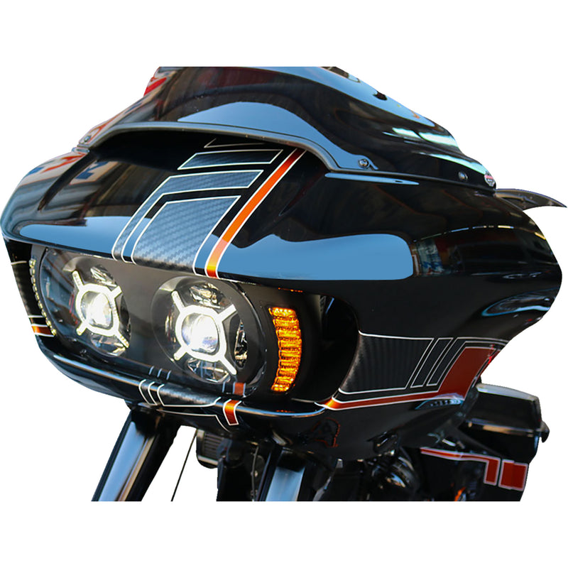 Paul Yaffe Bagger Nation Turn Signal - BNCHT For Harley Road Glide 2015-2023