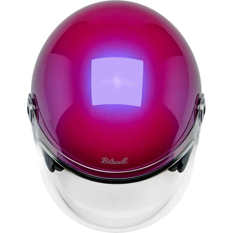 BILTWELL Tahoe™ Solid Helmet - Metallic Grape