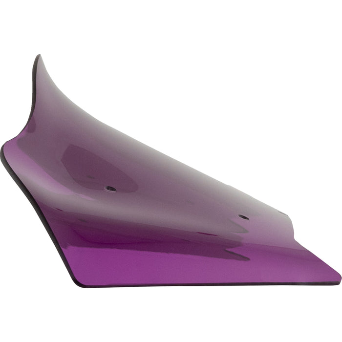 KLOCK WERKS 2310-0883 KWW-01-0733 Kolor Flare™ Windshield - 8" - Purple - FLH/FLTRXSTSE