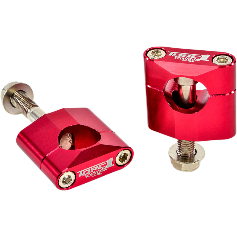 TORC1 0603-0817 1900-0400 Oversized Handlebar Mount Bar Mount - Oversized - Red