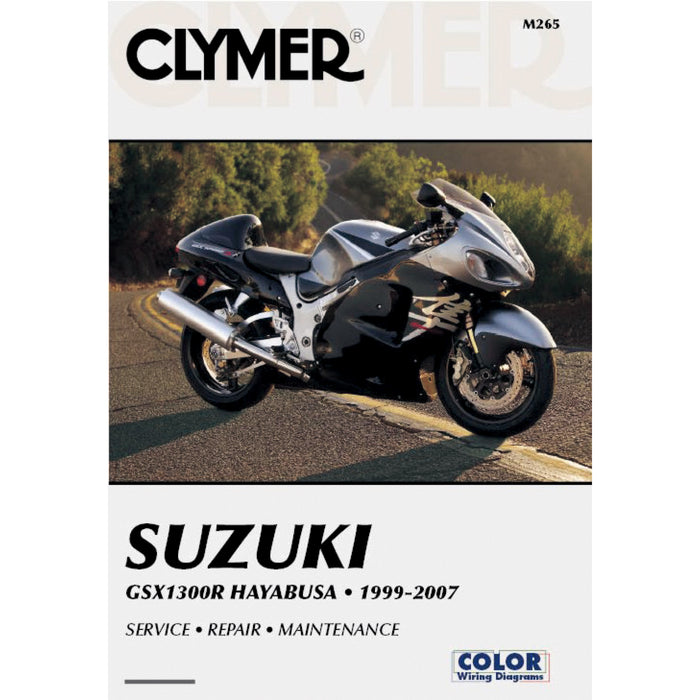 CLYMER 4201-0168 CM265 Motorcycle Repair Manual — Suzuki Manual - Suzuki Hayabusa '99-'07