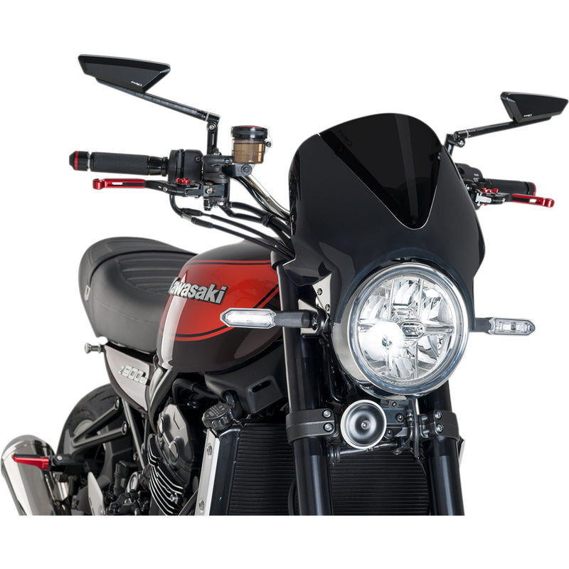 Puig Hi-Tech Parts Windshield - 003NF For Triumph Motorcycles 2001-2025 | Cagiva Raptor 125 2003-2012 | Daelim Roadwin 2006-2009