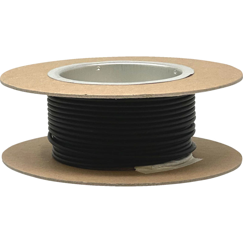NAMZ 2120-1293 NGWR-014 Bare-Copper GXL Hook-Up Wire 25' GXL Wire Spool - 14 Gauge - Black