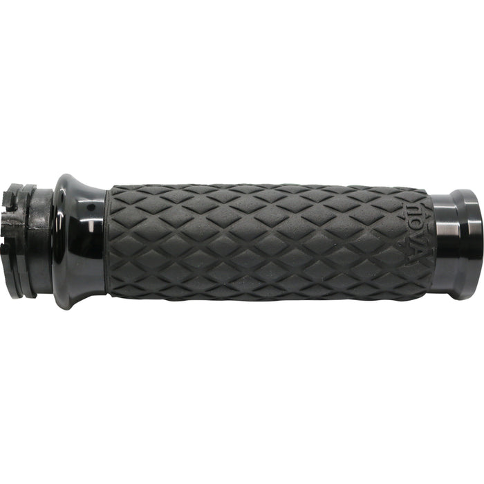 AVON GRIPS 0630-3111 DIA-65-ANO Diamond Contour Grips black
