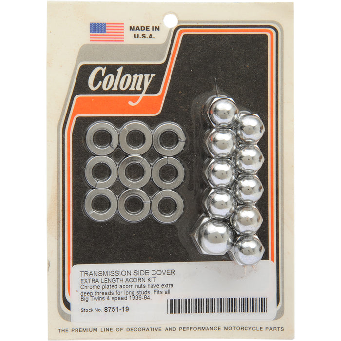 COLONY DS-189860 8751-19 Acorn Hardware Kit Hardware Kit - Transmission/Side Cover - Acorn