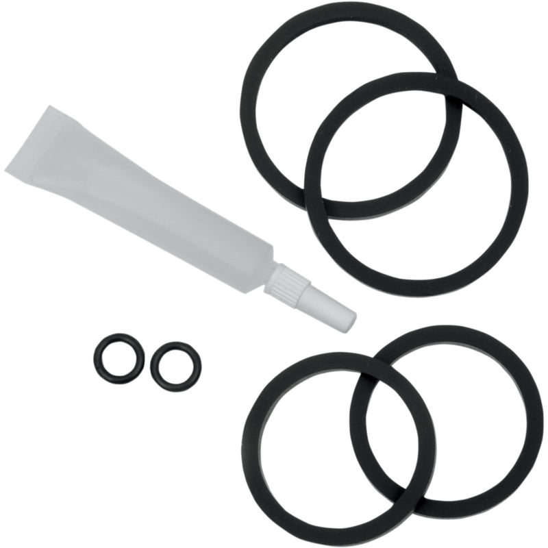 PERFORMANCE MACHINE (PM) DS-325995 0053-3903 Four-Piston Differential-Bore Caliper Replacement Rubber Parts Caliper Rebuild Kit Rubber Parts