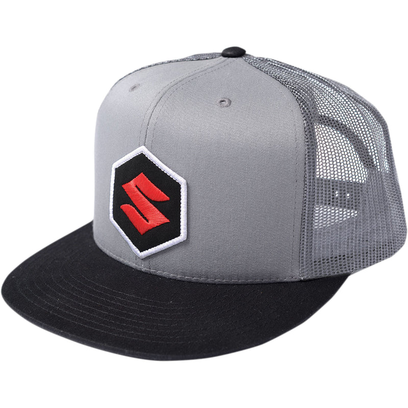 FACTORY EFFEX 2501-2327 18-86400 Suzuki Mark Snapback Hat black/gray