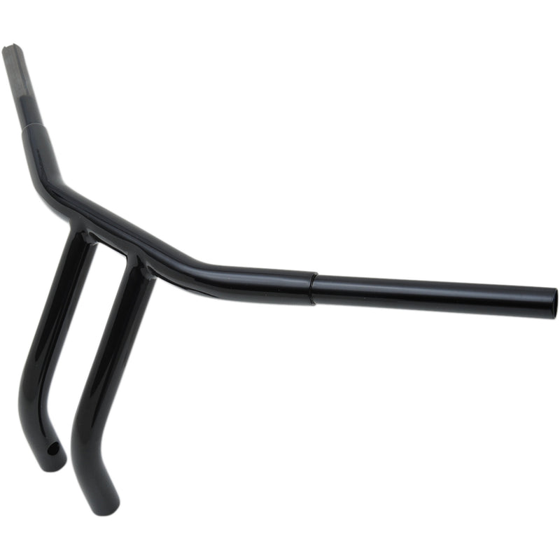 DRAG SPECIALTIES 0601-4289 1-1/4" Buffalo T-Bar inverted - tbw - black