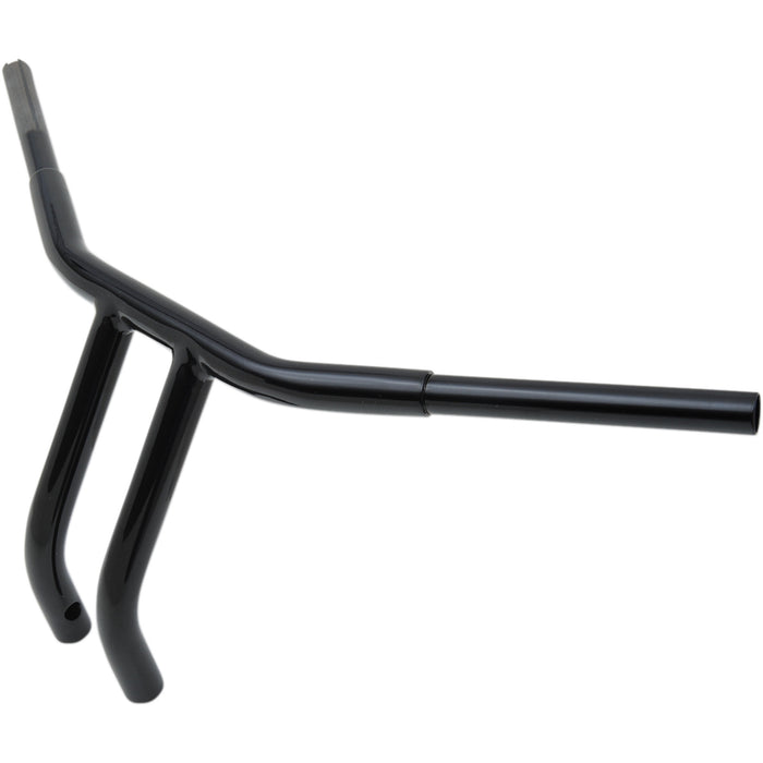 DRAG SPECIALTIES 0601-4289 1-1/4" Buffalo T-Bar inverted - tbw - black