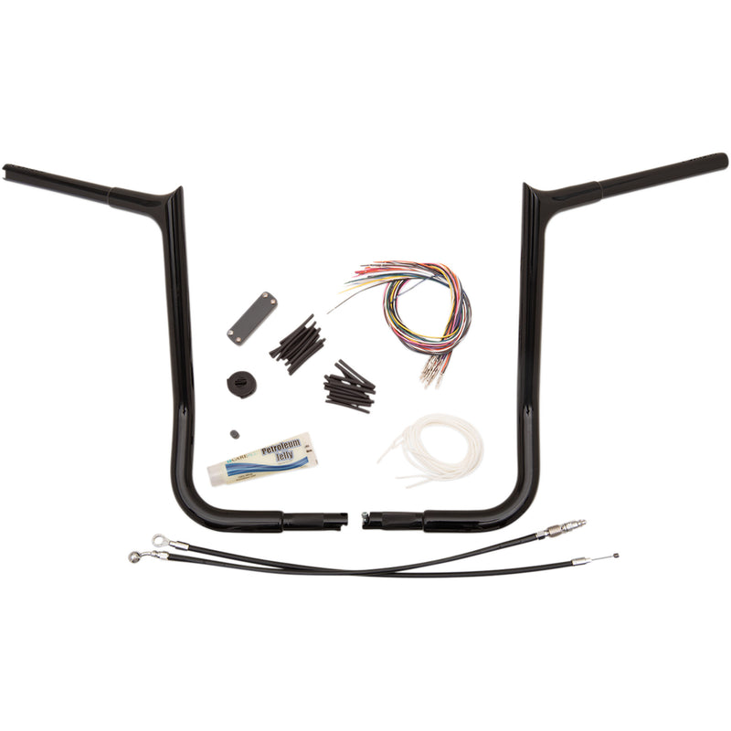 Fat Baggers Inc. Handlebar - 909116-B For Harley Touring 2008-2013