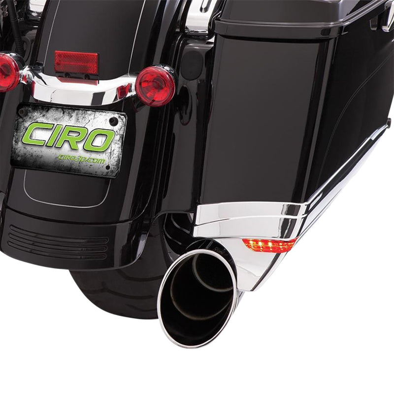 Ciro Saddlebag Extension - 40110 For Harley Touring 2014-2024