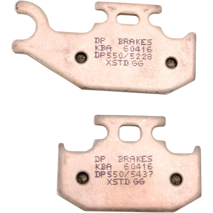 DP BRAKES 1721-2164 DP550 ATV/UTV Sintered Metal Brake Pads Standard Brake Pads - KingQuad