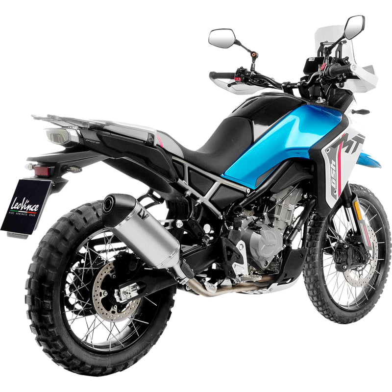 Leovince LV-14 Black Edition Muffler - 15612BU CFMOTO Ibex 450 2025