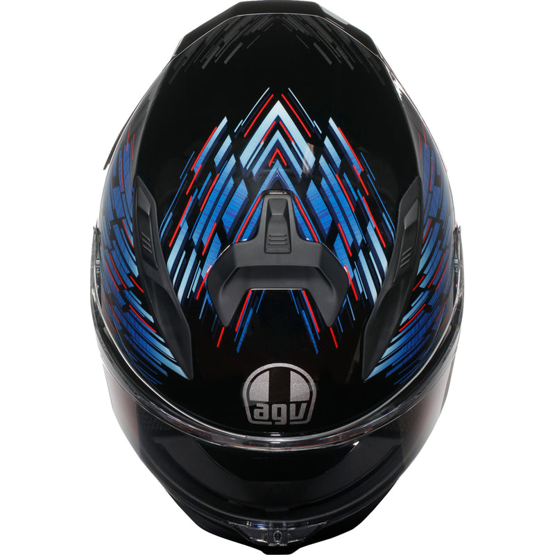 AGV K7 Genisys Helmet - Black/Blue/Gray