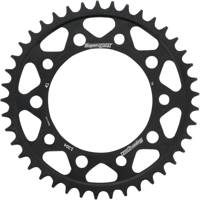 SUPERSPROX 1210-1866 RFE-1304-41-BLK Racing Steel Rear Sprocket Rear Sprocket - 41 Tooth