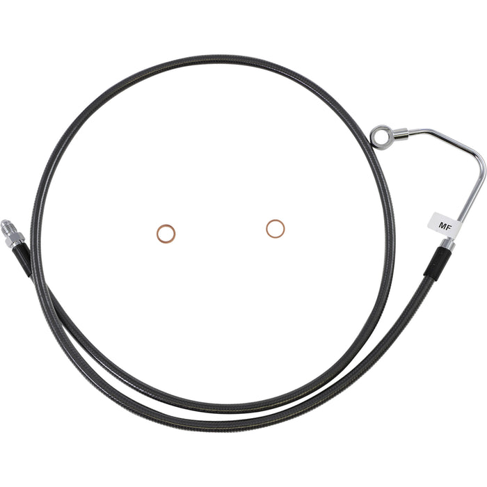 Magnum Shielding Designer Series Brake Line - 47011 For Harley Touring 2008-2013