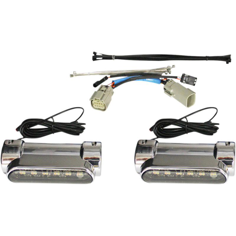 Custom Dynamics Accessory Light - CD-CB-AW-TKE-C For Harley Touring 2014-2025