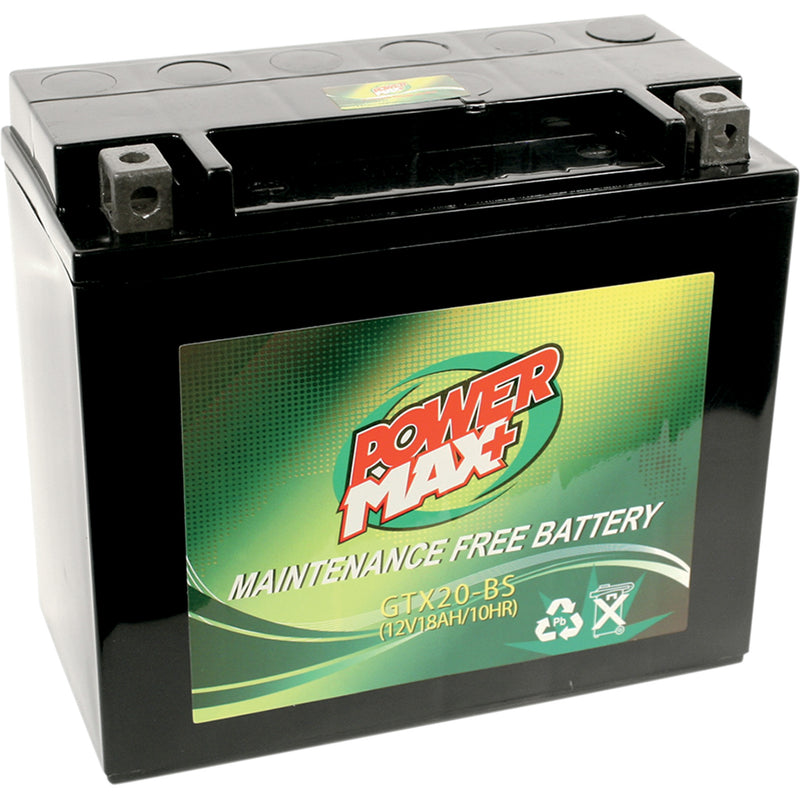Power Max Battery - GTX20-BS For Harley 1973-1996 | Ducati 906 Paso / Paso 906 / Paso 907 1989-1992 | Honda VF1100C Magna 1983-1986