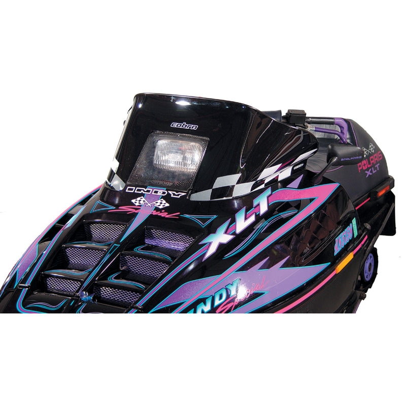 Powermadd Cobra Windshield - 11120 Polaris Snowmobiles 1988-1998