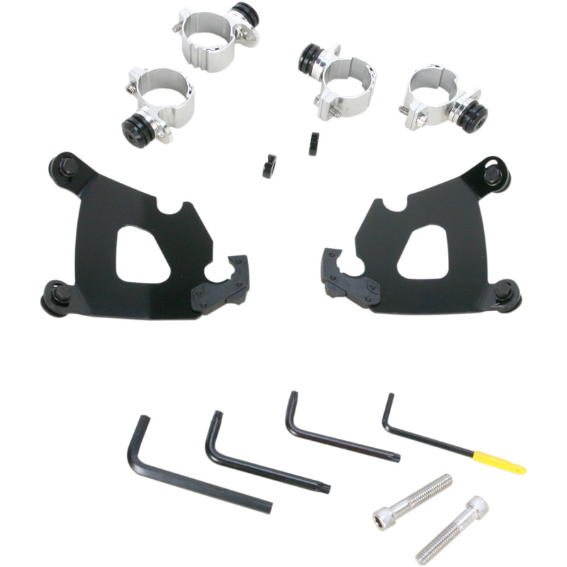 Memphis Shades Trigger Lock Mounting Kit - MEB1996 For Harley Sportster Forty-Eight 2010-2015